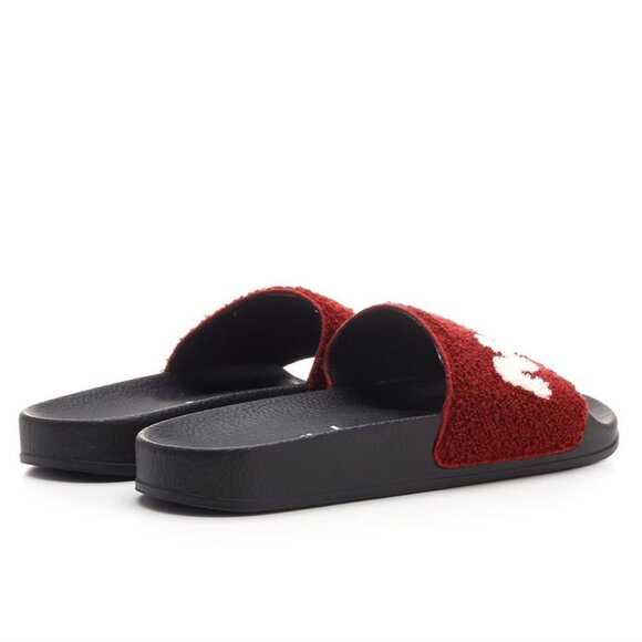 Marni | Logo Slides in Burgundy - Picture 3 of 5